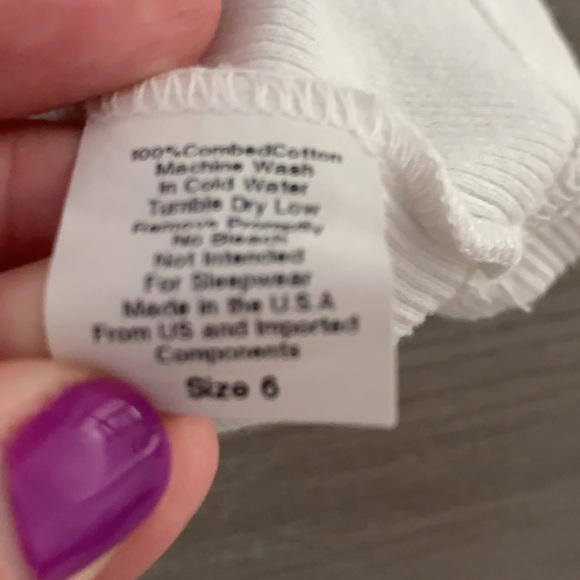 Hannah Sky Ribbed Star Tank - Picture 4 of 5